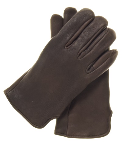 (image for) Deerskin Slip-On Gloves with Nordic Fleece Lining